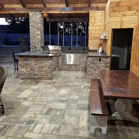 Outdoor oasis on the plateau