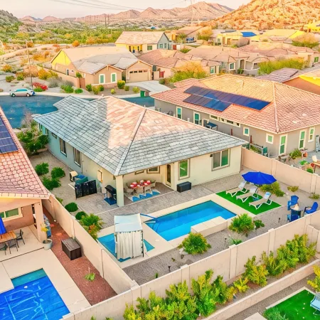 4Br Desert Retreat w/ Private Pool, Hiking Trails in Estrella Mountain Ranch