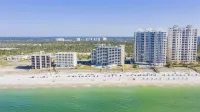 STUNNING 4TH FLOOR GULF FRONT CORNER UNIT with bunk beds