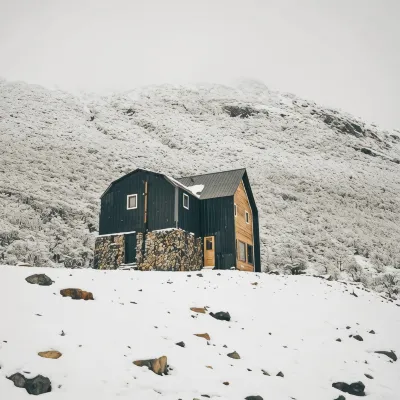 卡利耶羅山木屋 Glaciar Piedras Blancas附近的飯店