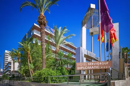 Hotel Servigroup Diplomatic Отели в г. Бенидорм