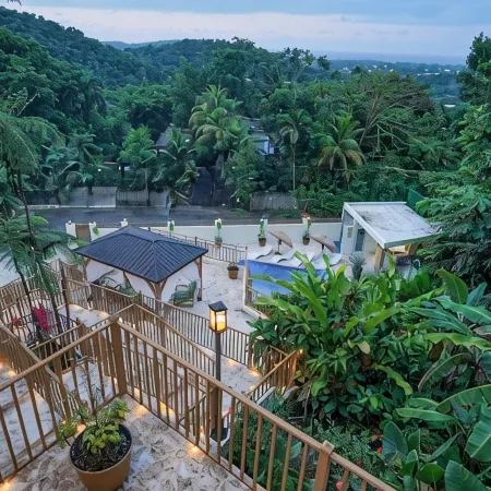 Tropical Bali Villa Near El Yunque & Beach