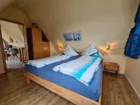 Cozy attic studio Norddeich panoramic window with sea view beach 50 meters - 무료 와이파이