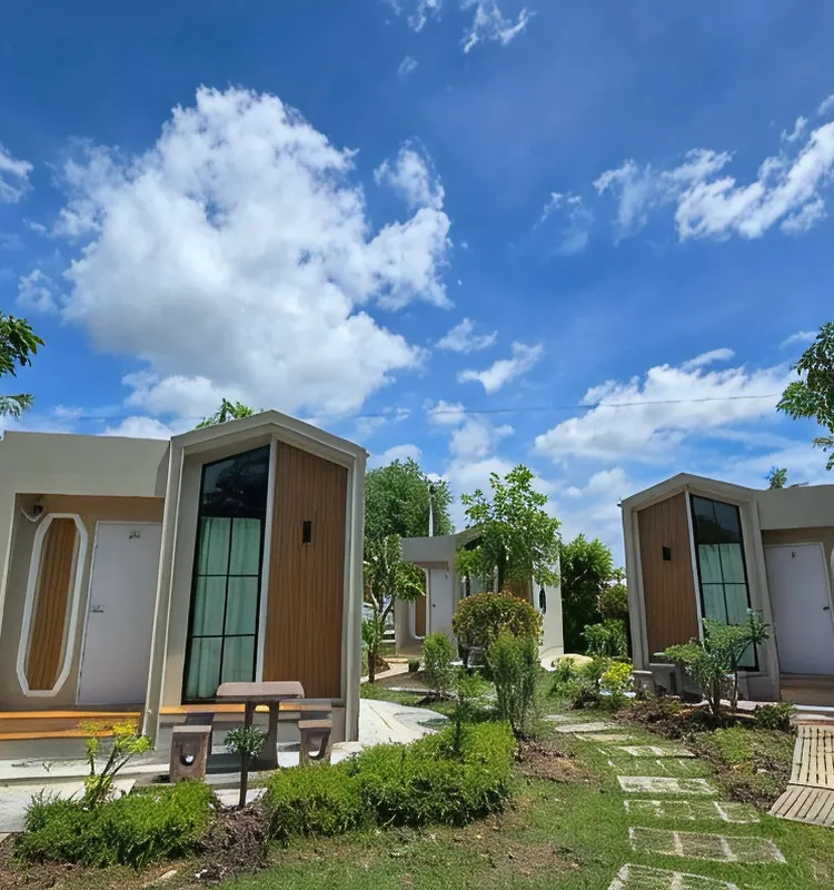 ห้องพัก 2 ท่านวิวสวน