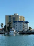 Water and Marina View Condo with Queen Sleeper and Heated Pool.