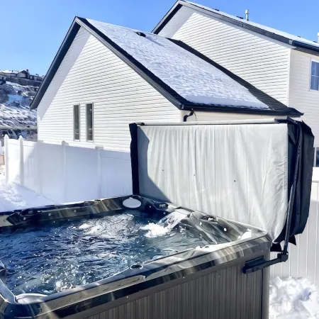 Brand new modern home with hot tub
