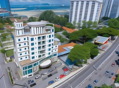 Golden View Serviced Apartments Hotéis em 