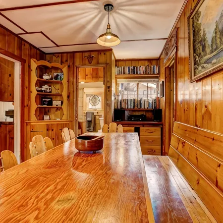 Historic Forested Cabin with Great Mountain Views