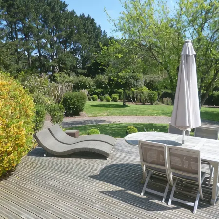 Beautiful outbuilding on property, seafront and golf course
