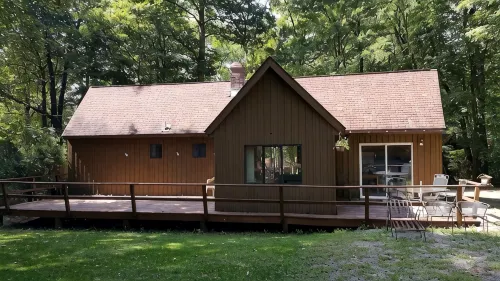 Seven Springs Cabin - Bear Claw Chalet - Authentic, Pet Friendly Log Cabin - Chalets
