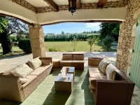 Mas Provençale Entouré de Pommiers, Piscine et Terrain de Tennis - Pool