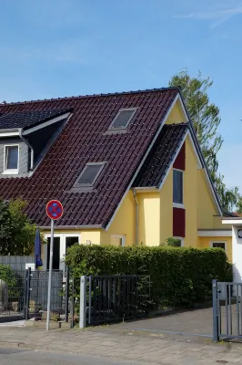 Living on three levels - 2.5 room semi-detached house with terrace and private access - ห้องครัว