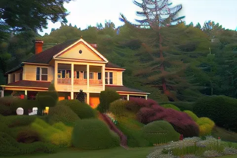 The Yellow House on Plott Creek