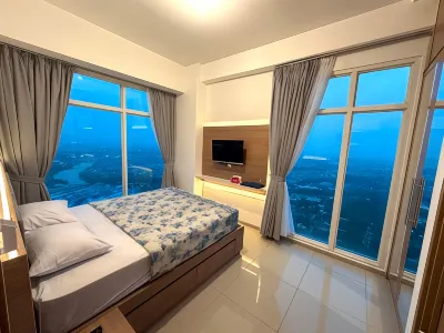 Romantic View at Treepark City Apartement by Echa Hotels in Cikokol