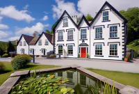 Coed Mawr Hall Bed & Breakfast Hotels in Llanddoged and Maenan