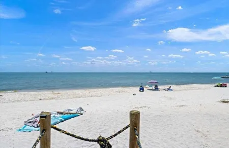Beach Front Dauphin Island  - Large Condo Sleeps 6 Dauphin Surf Club