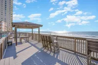 Beautifully relaxing condo on the ocean. Feet from the beach! Sea Oaks 108