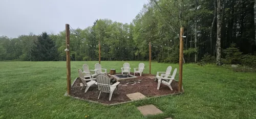 Secluded & Tranquil Retreat for 14 in the Poconos – Firepit/Games/Stargazing+