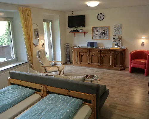 Vacation apartment in a quiet location by the flowing waters of the River Theel Hotels in Tholey