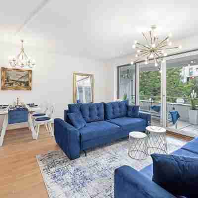 Two-room apartment in the city center with underground parking space Others