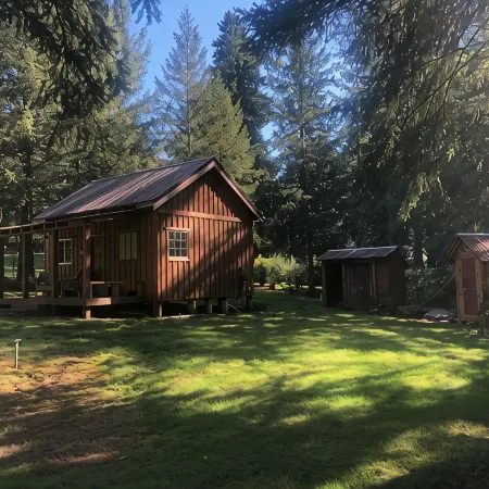 Tranquil cabin with WiFi in Brush Prairie