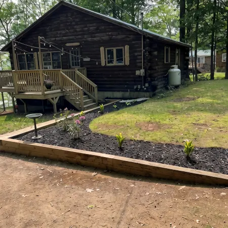 Lakefront Log Cabin Getaway on Sabattus Pond - Dog Friendly!