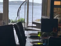 Beach Bliss Oceanfront King Suite! Stunning View, Patio, Dock, Pool & Hot Tub! - Beach