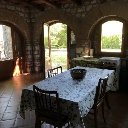 Cottage in the green, a stone's throw from the sea
