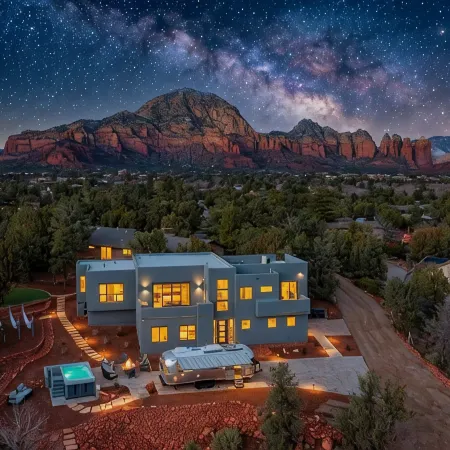 Sedona Epic Dream - 5BR Wow Views! Pool/Spa/Rooftop