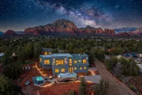 Sedona Epic Dream - 5BR Wow Views! Pool/Spa/Rooftop