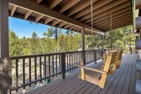 The Treehouse a 4-bedroom log cabin on 3 acres in Heber-Overgaard - 木屋