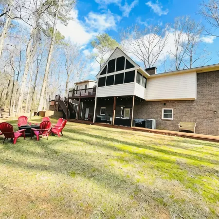 Cozy and charming private home on an acre lot