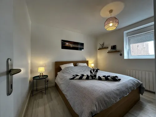 T3 duplex hyper center fort mahon 700 meters from the beach close to all shops. - 公寓