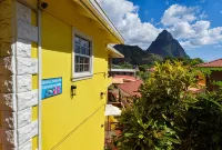 Apartment Soleil 2 Mins Walk to Beach, Town and Soufriere Attractions - 3-Star