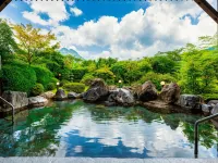 Yufuin Sansuikan - Mountain View