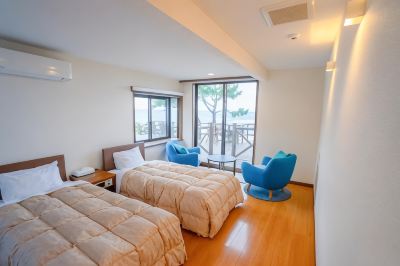 スタンダード ツインルーム マリンブルー屋久島の写真