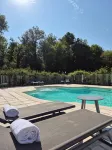 Hostellerie du Château les muids - piscine