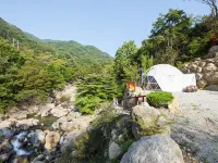 Hamyang Jirisan Chilseon Valley Glamping فنادق في هاميانغ