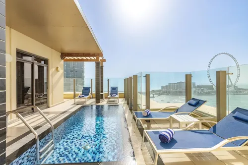 Roda Amwaj Suites Jumeirah Beach Residence - con vista mare