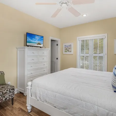 30A Beach Bungalow in Inlet: Steps from Sea, Pool with Golf Cart & Cruiser Bikes