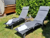 Vacation home with barrel sauna, fireplace and massage chair. - 3-Star