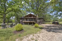 Resort Cabin w/ Firepit, Spacious Deck & Outdoor TV - 2 Miles to SDC - Chalets
