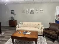 Cozy 2-bedroom basement apartment in charming Memphis IN. with WiFi, office area