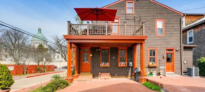 Charming Historic Annapolis Home With Two Off-street Parking Places! โรงแรมในแอนนาโพลิส