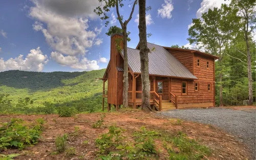 Luxury cabin! Designer decorated.  Incredible views! Amazing sunrise! Secluded! - Gym