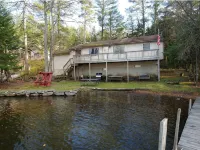 Waterfront property on pond with private dock . Hotels in Sunapee