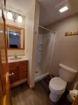 Cozy Cabin Getaway - Studio on ATV & Snowmobile Trail with Hi Speed WiFi - balcony