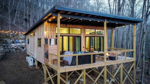 Modern Scandinavian Style Cabin on Mountain with 58 Acres! - 4-Star