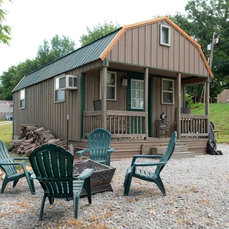 The Cowskin Bunkhouse - Lakeview Getaway - perfect for fishermen/small families!