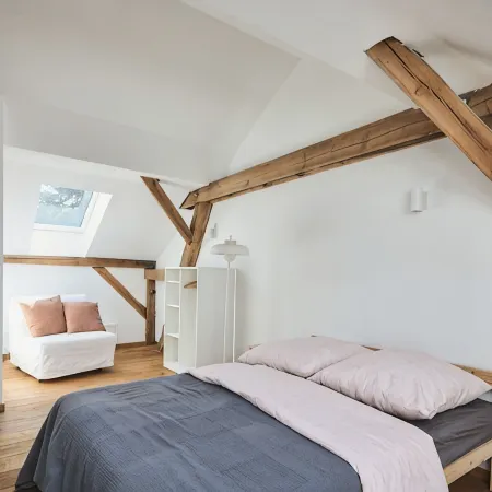 Maisonette Apartment "Kranich" – 3 Minutes from the Lake, Close to the Forest